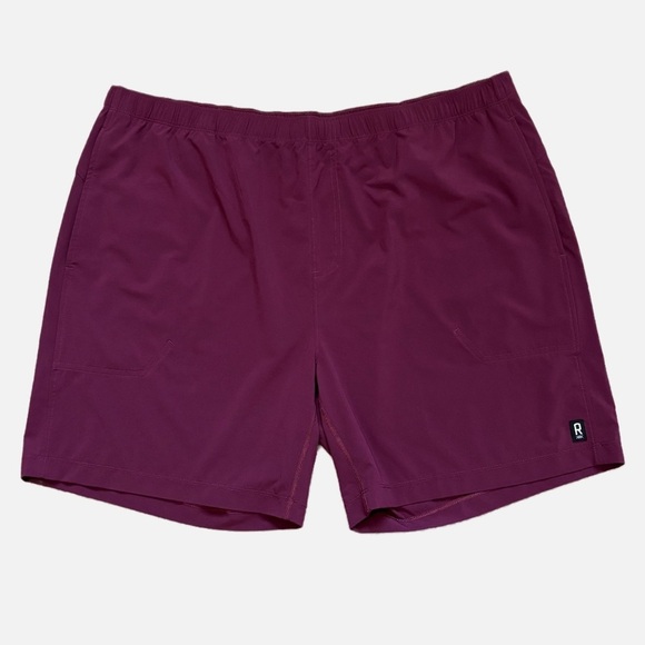 Rhone Essentials Training Shorts 7" Men's XXL Maroon Athletic Leisure Shorts - Picture 1 of 11